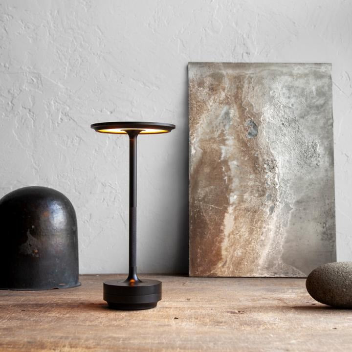 Cordless Table Lamp with Dimmable Light and Portable Design