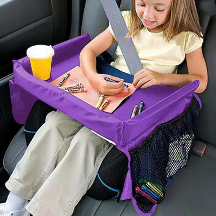 Havenholt Foldable Car Seat Tray with Cup Holder