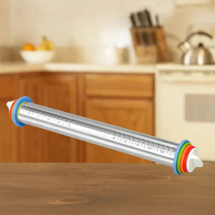 Havenholt Rolling Pin with Thickness Rings