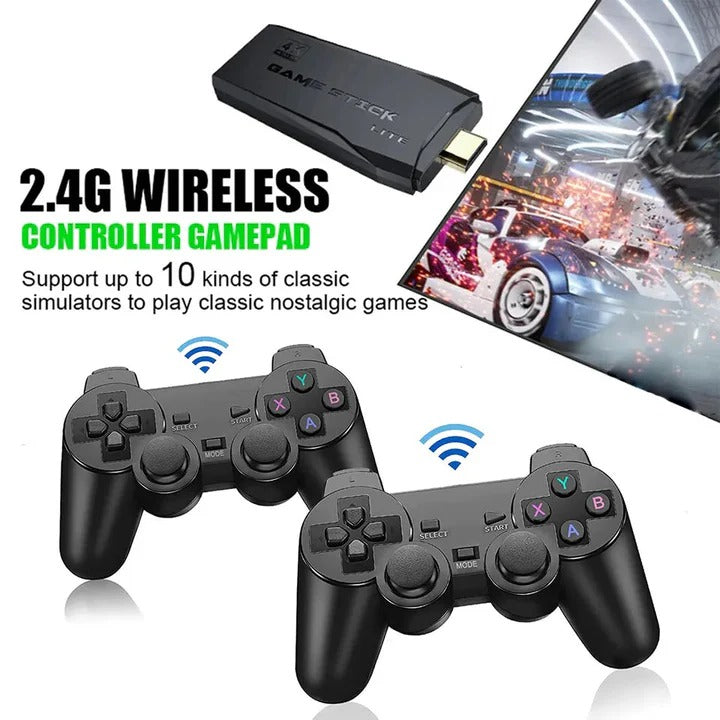 Havenholt Retro Games Stick with 4K HDMI and Wireless Controllers