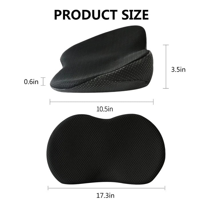 Ergonomic Car Booster Seat Cushion for Adult Comfort