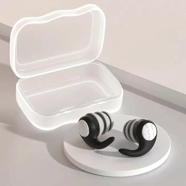 Soft Silicone Earplugs Noise Cancelling for Sleep Comfort