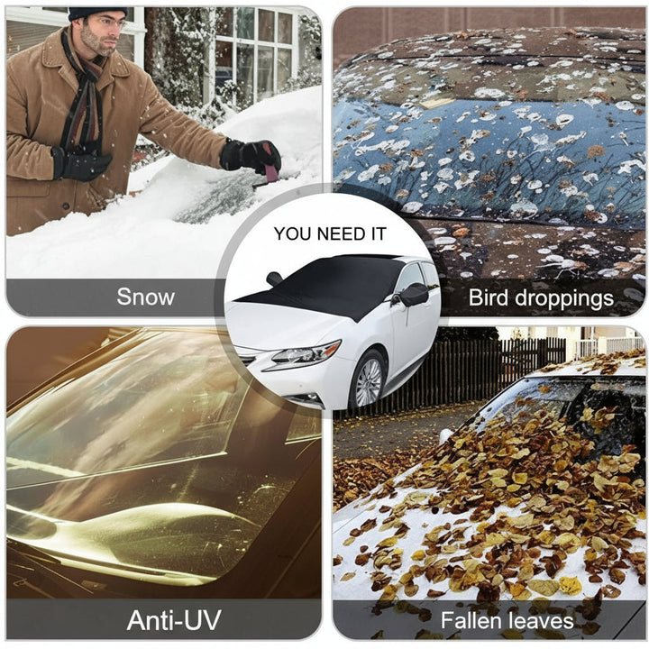 Magnetic Car Windscreen Cover and Sun Shade