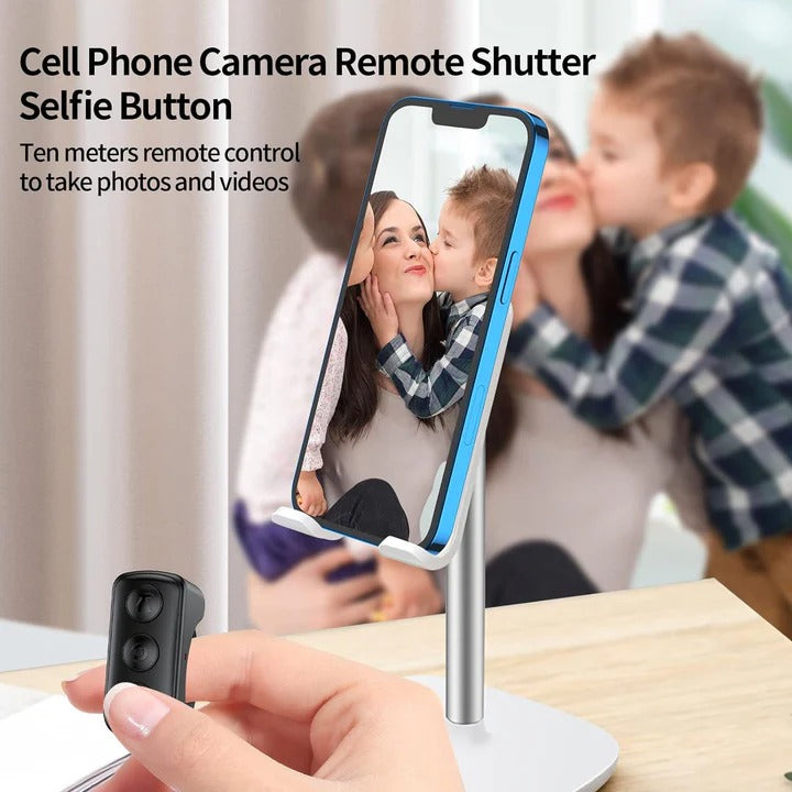 Wireless Ring Remote Control and Bluetooth Phone Camera Shutter