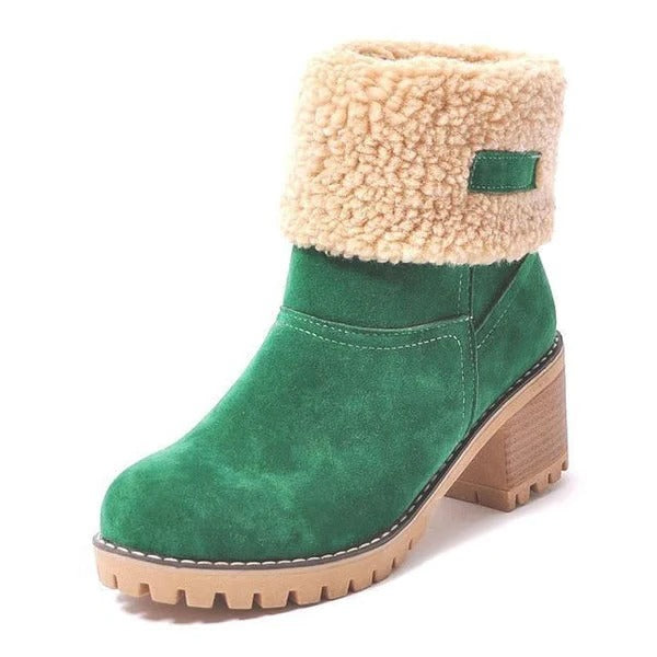 Havenholt Block Heel Winter Snow Boots