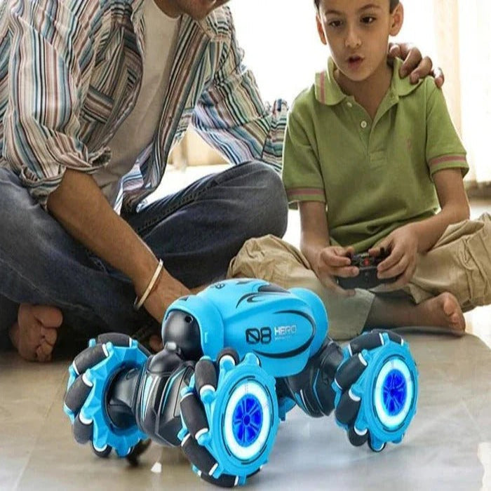 Kids RC Stunt Car with Twisting Body and Gesture Sensor