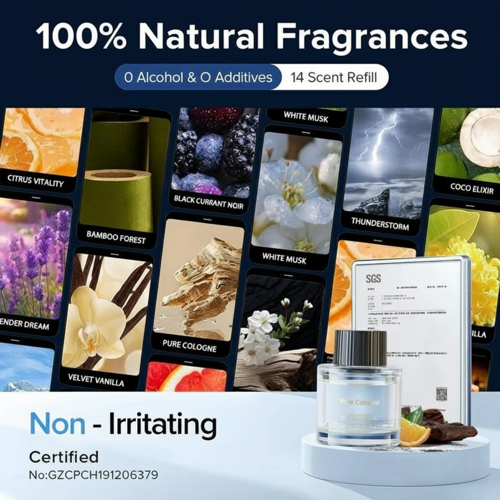 Electric Car Air Freshener with Automatic Mode