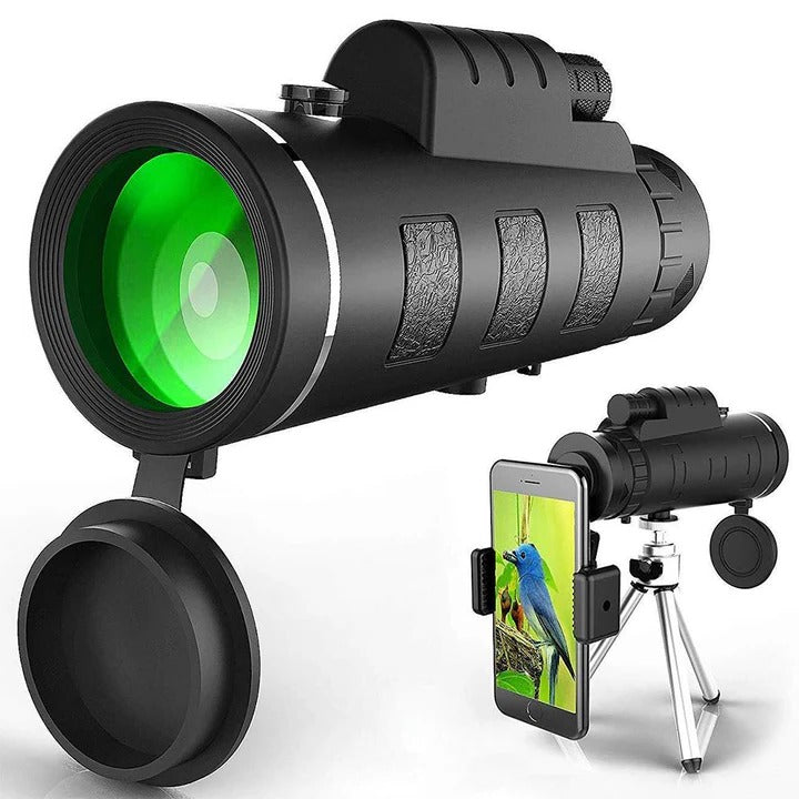 Havenholt Compact Monocular Telescope with Phone Adapter