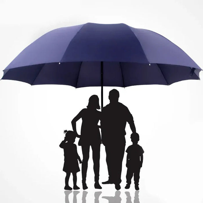 Automatic Folding Umbrella with Large Canopy