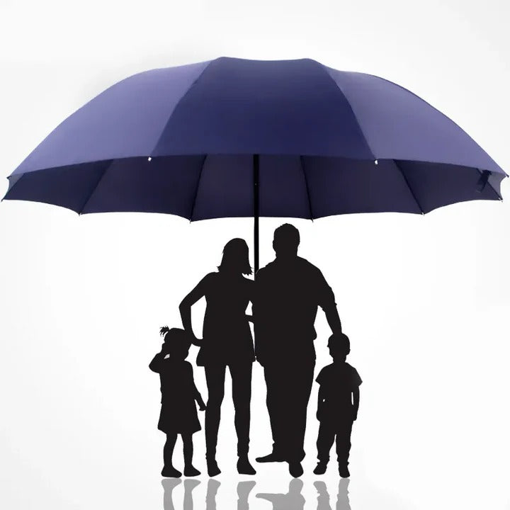 Automatic Folding Umbrella with Large Canopy