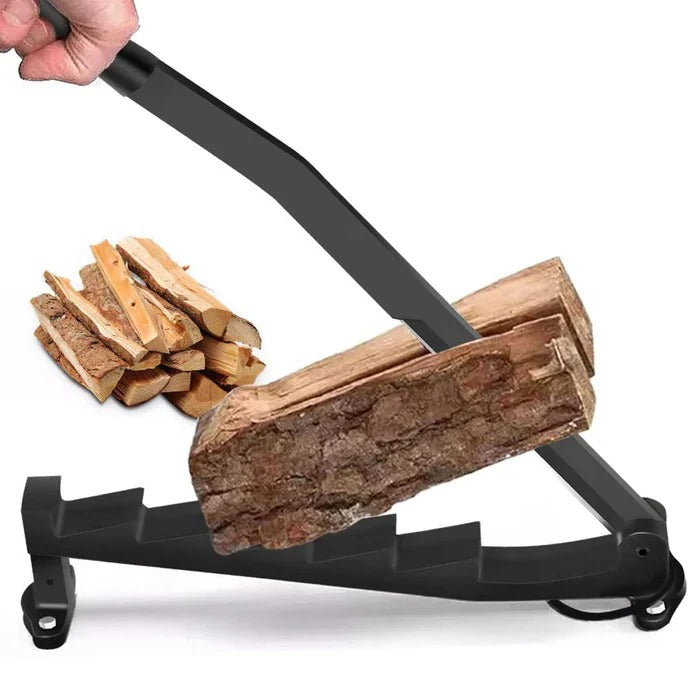 Firewood Chopping Tool with Carbon Steel Construction