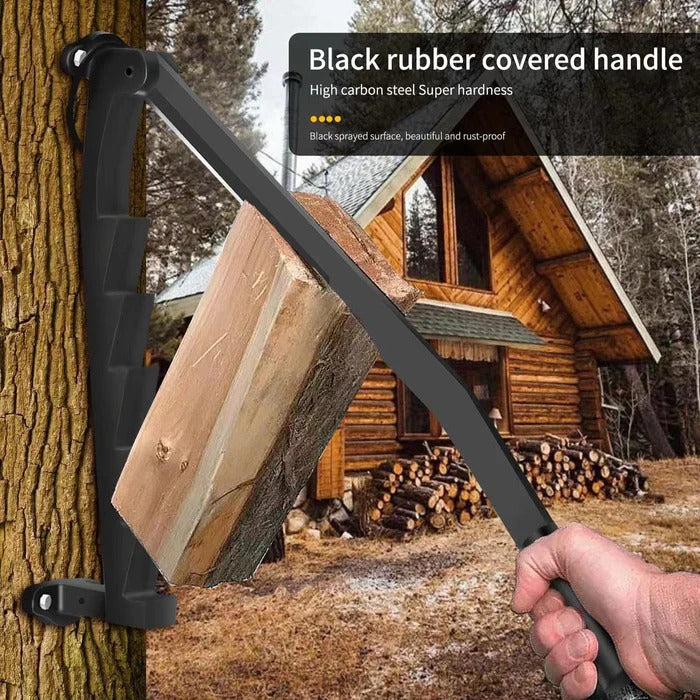 Firewood Chopping Tool with Carbon Steel Construction