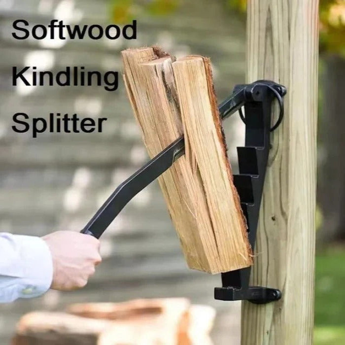Firewood Chopping Tool with Carbon Steel Construction