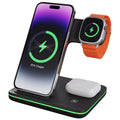 Apple Charger Stand, 3 in 1 Dock for Phone and Watch
