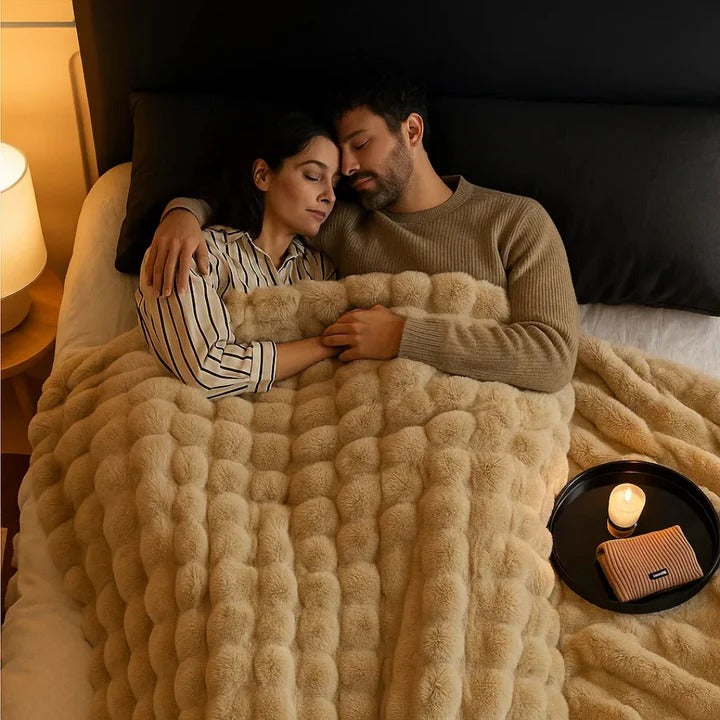 Havenholt Soft Textured Throw for Bed or Sofa