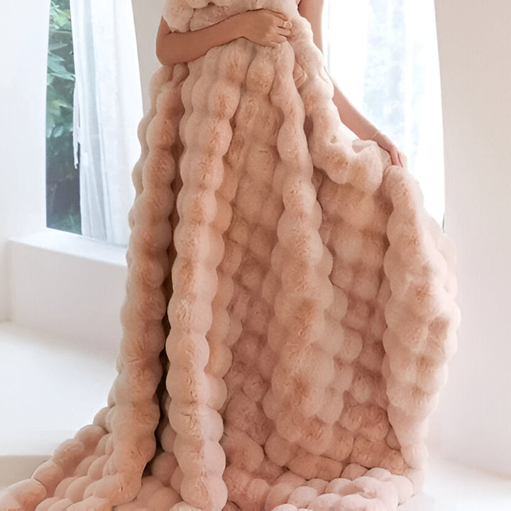 Havenholt Soft Textured Throw for Bed or Sofa