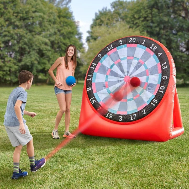 Inflatable Foot Dart Game, Giant Outdoor Soccer Target