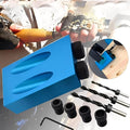 Woodworking Drill Guide, Adjustable Angle Guide for Handheld Power Drills