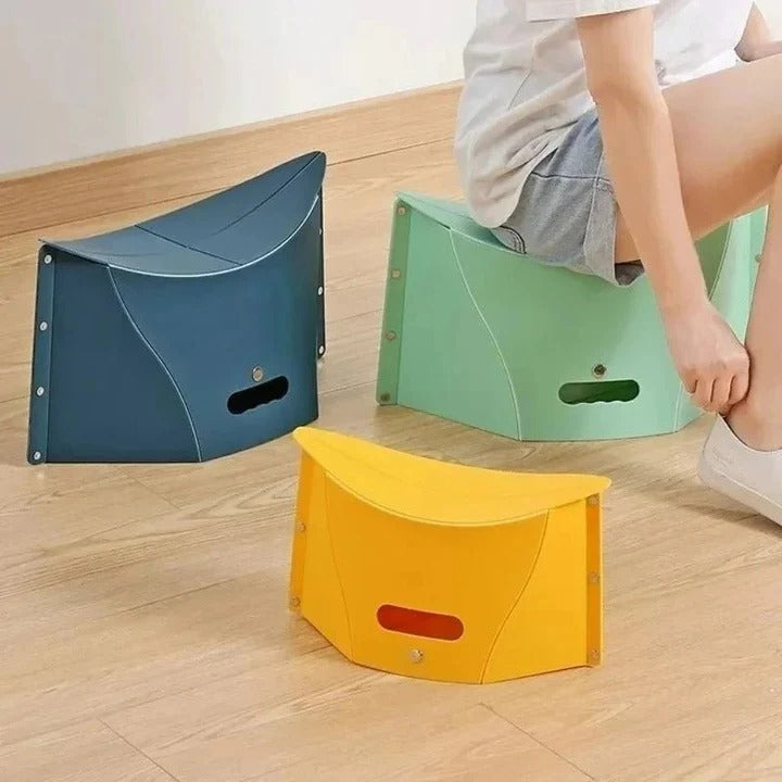 Portable Folding Step Stool, Compact Stool for Home