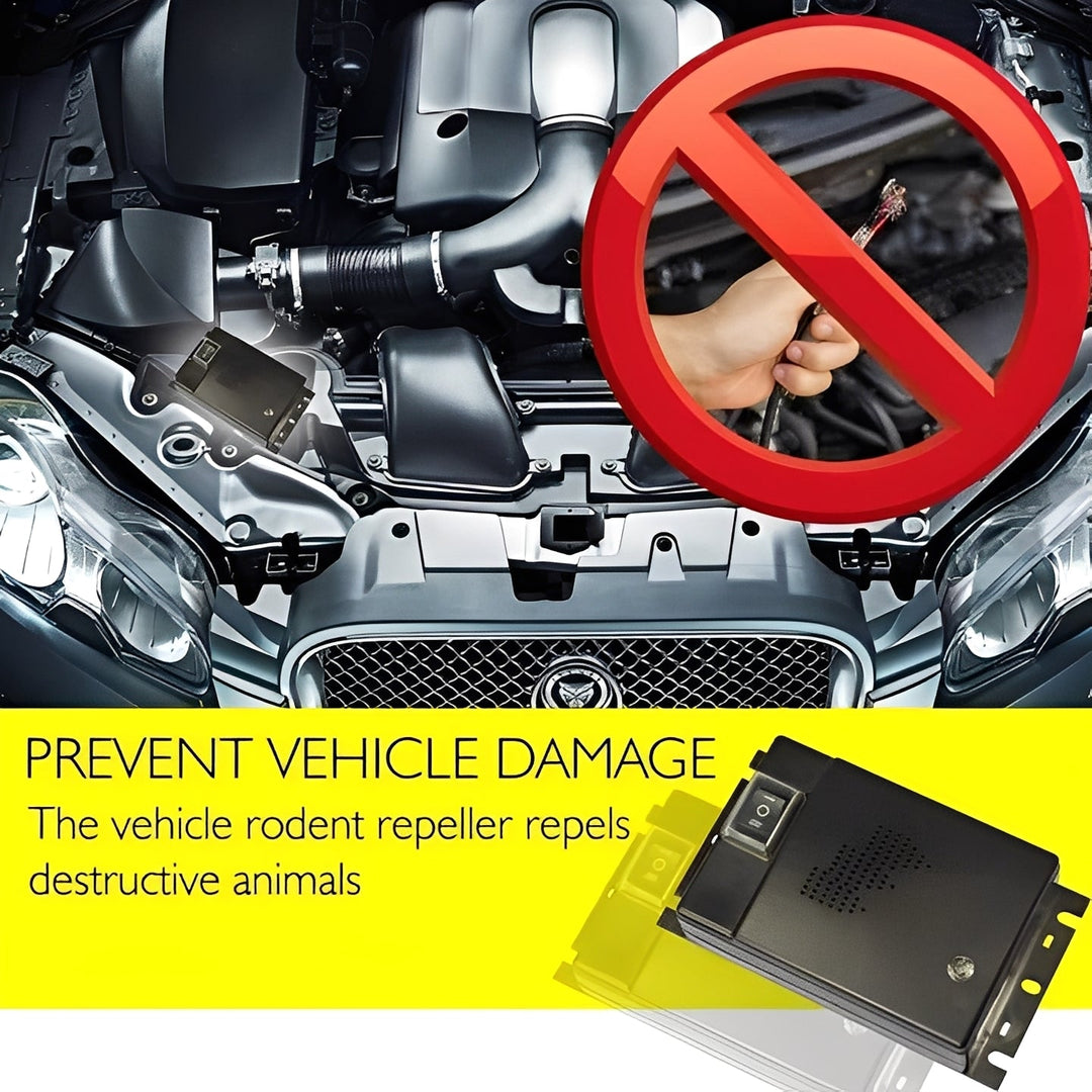 Vehicle Pest Repeller, Under Hood Anti-Mice Device