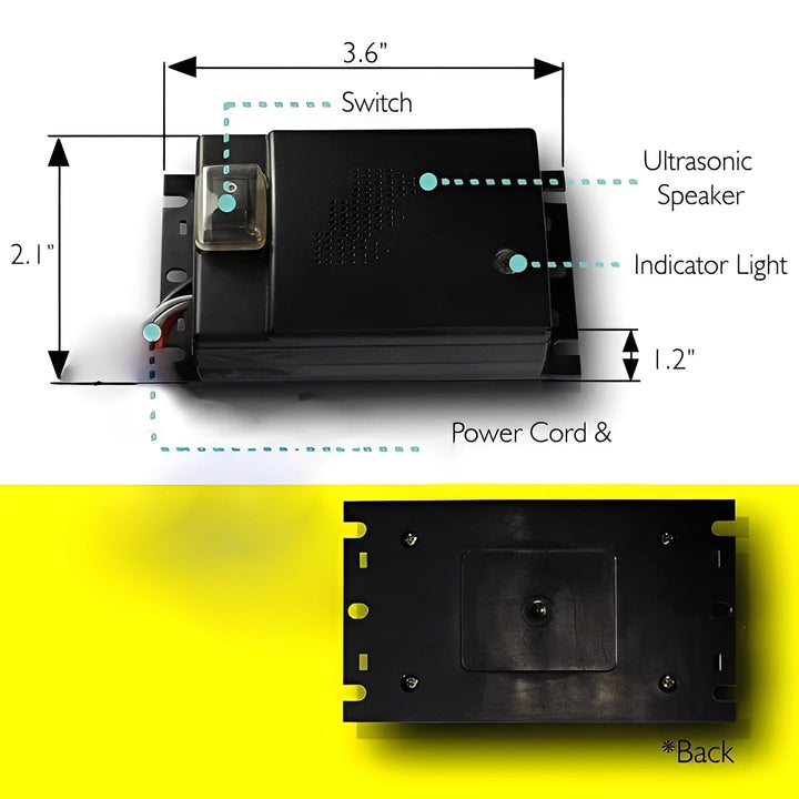 Vehicle Pest Repeller, Under Hood Anti-Mice Device