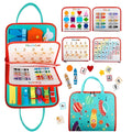 Montessori Learning Board, Educational Activity Center for Toddlers