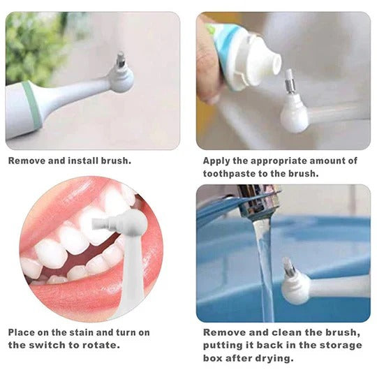 Havenholt Electric Oral Care Plaque Remover with 4 Heads
