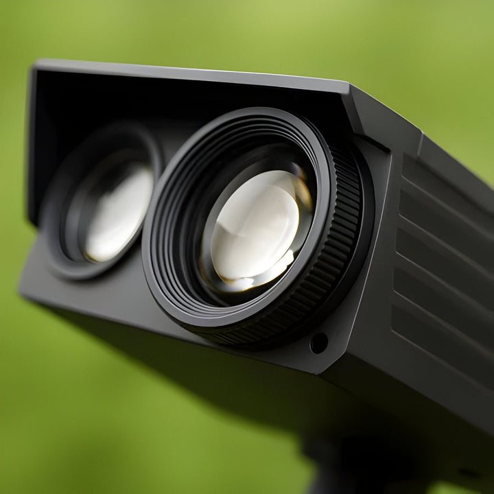Solar Powered Spot Light with Adjustable Zoom Function