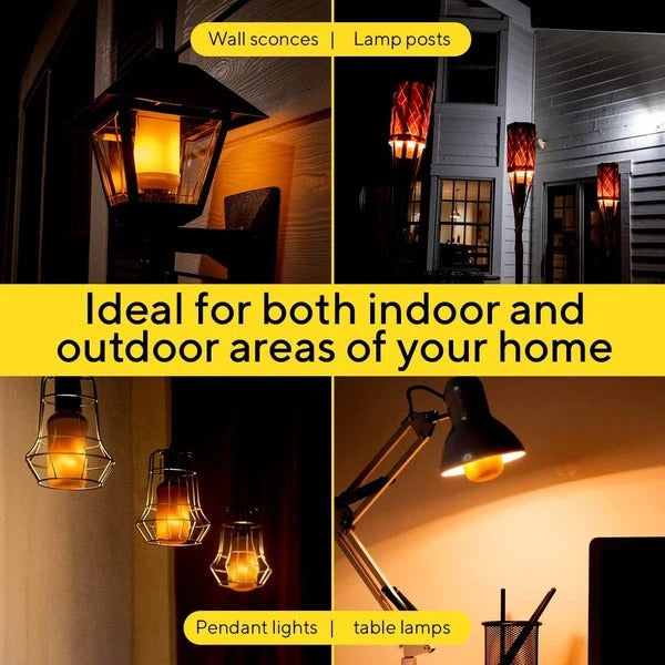Havenholt Flickering Flame Effect LED Light Bulb