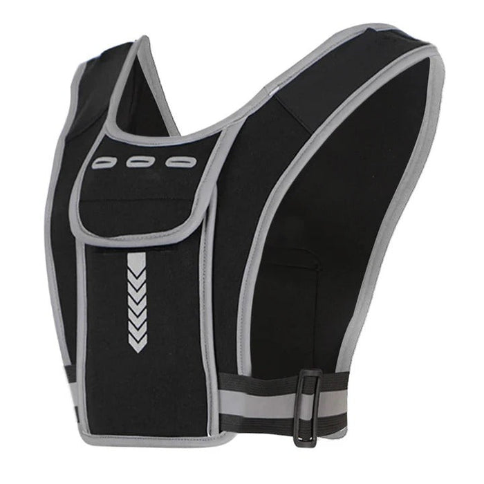Running Chest Bag and Reflective Safety Vest