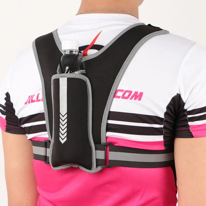 Running Chest Bag and Reflective Safety Vest