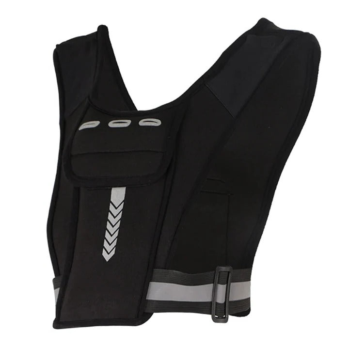 Running Chest Bag and Reflective Safety Vest