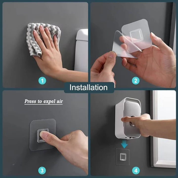 Havenholt Toothpaste Dispenser with Wall Mount