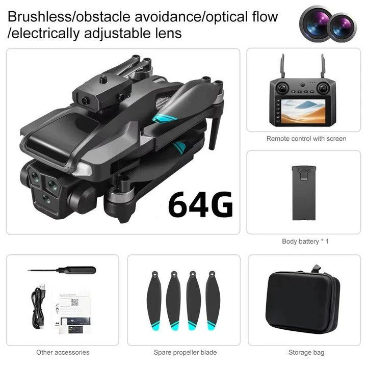 Triple Camera RC Drone for Aerial Photography