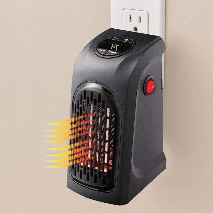 Electric Space Heater with Portable Design