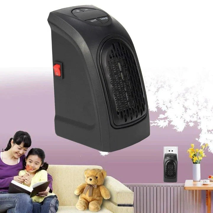 Electric Space Heater with Portable Design