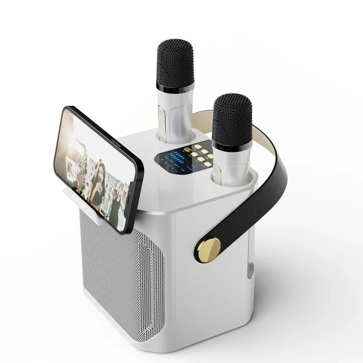 Bluetooth Speaker for Karaoke and Portable Use with 360° Audio