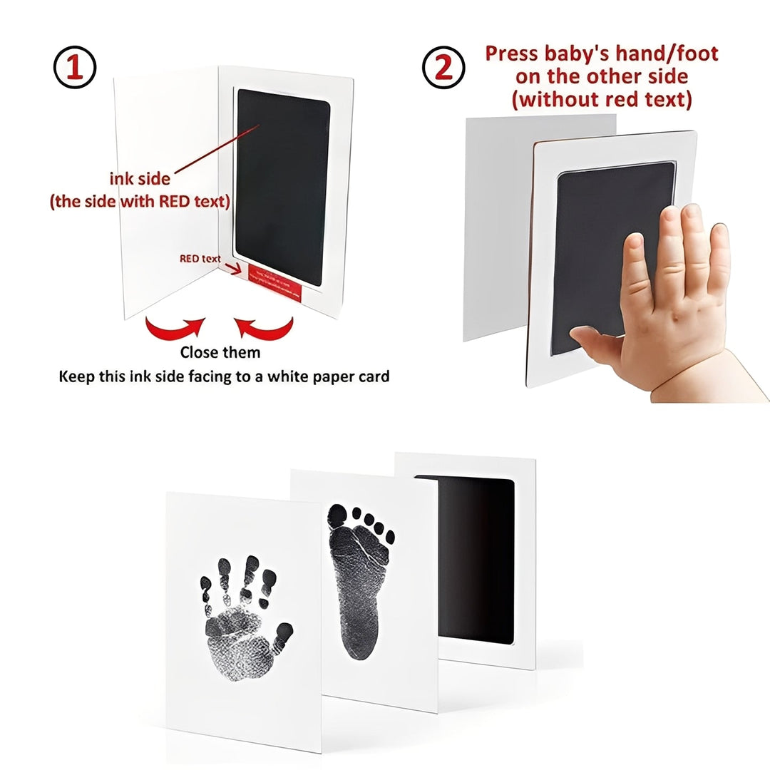 Dog Paw Print Kit with Ink Pad and Frame