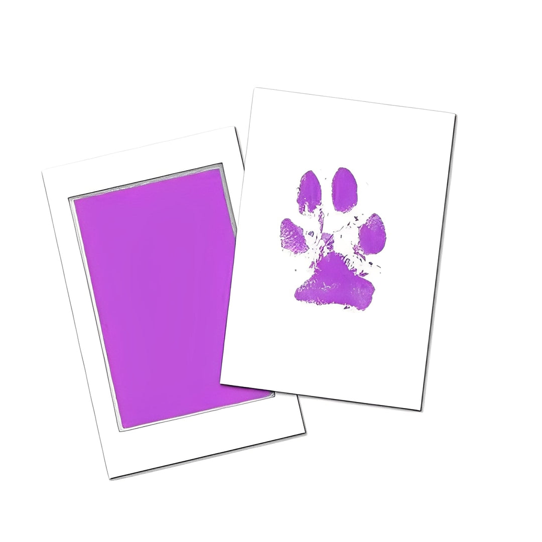 Dog Paw Print Kit with Ink Pad and Frame