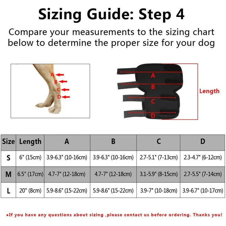 Dog Brace for Leg Support and Joint Stabilization