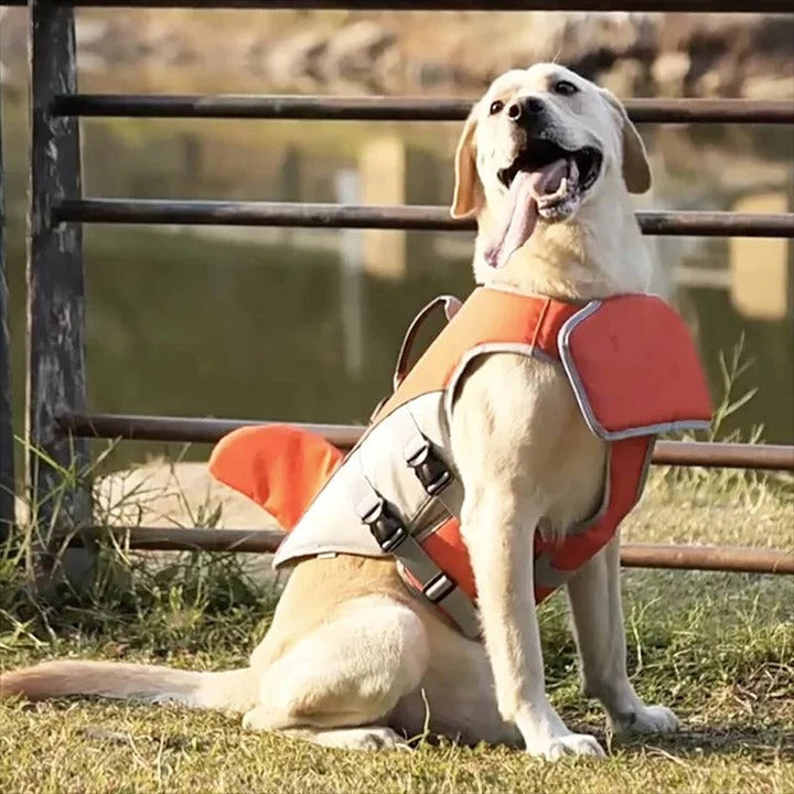 Havenholt Dog Life Jacket with Shark Fin Design