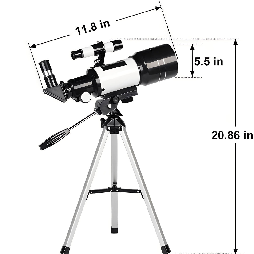 Havenholt Beginner Telescope with Eyepieces and Table Tripod