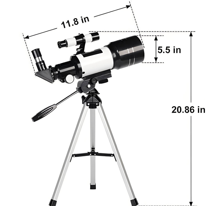 Havenholt Beginner Telescope with Eyepieces and Table Tripod