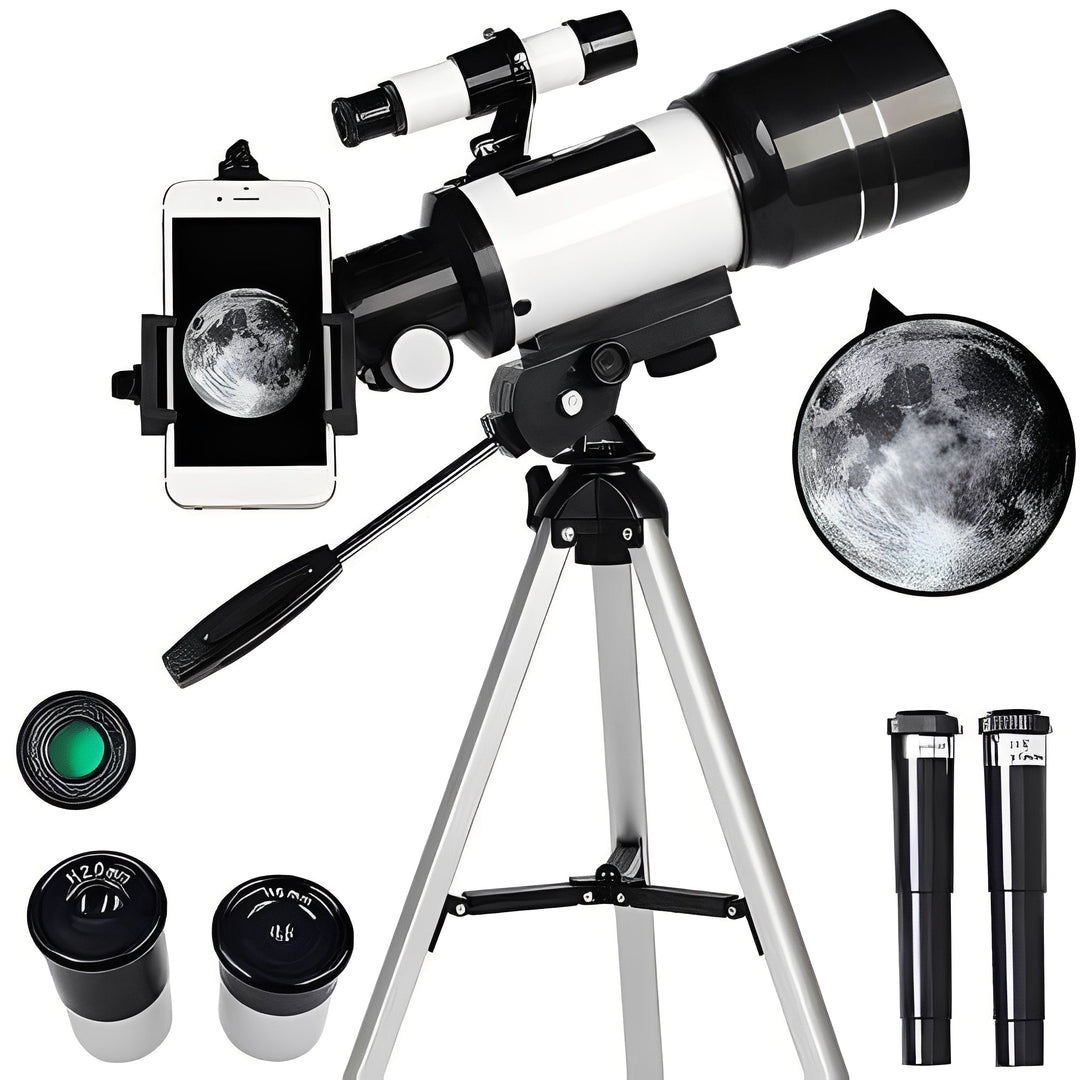 Havenholt Beginner Telescope with Eyepieces and Table Tripod