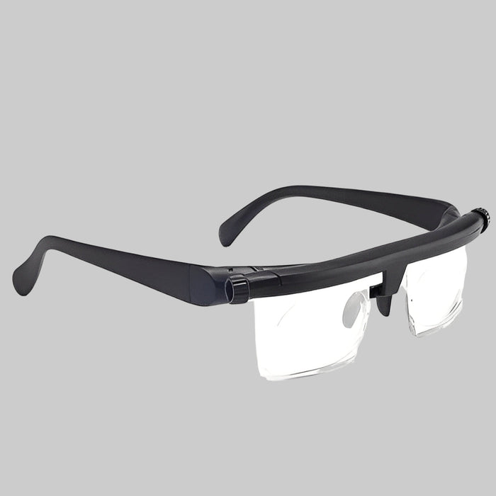 Adjustable Focus Dual-Lens Glasses
