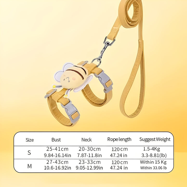 Adjustable Cat Collar and Harness for Safety