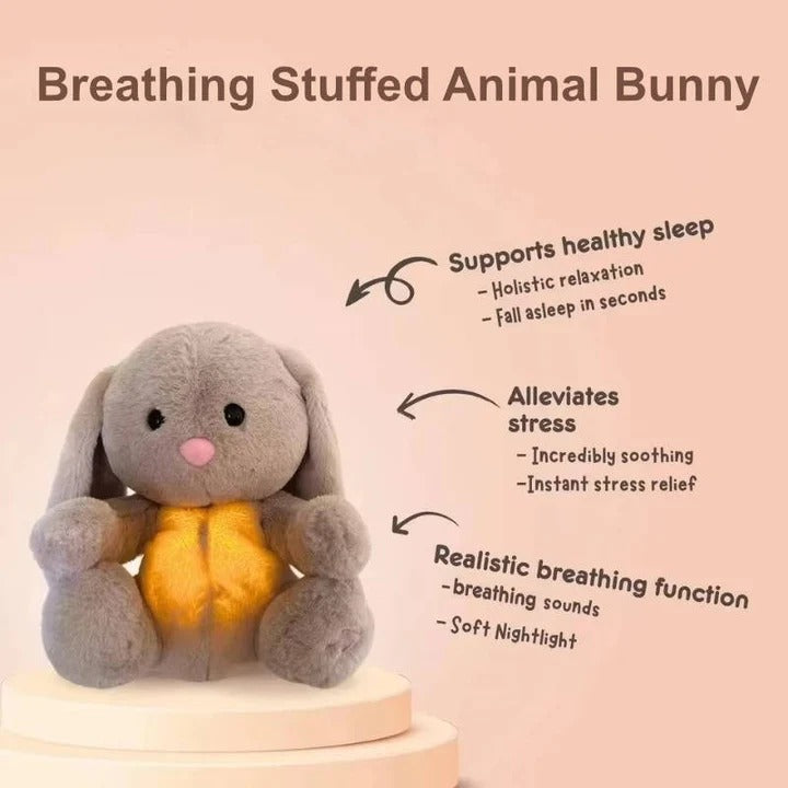 Stuffed Animal Bunny with Motion Feature