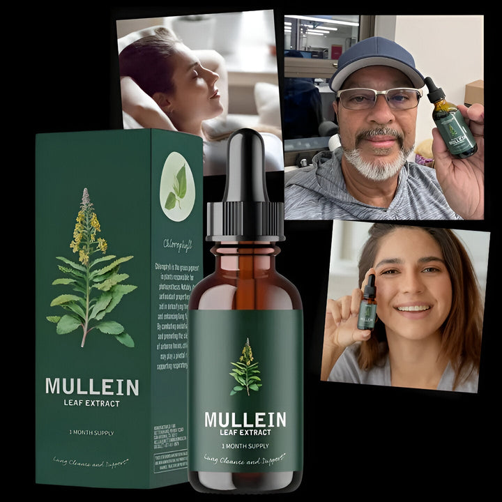 Mullein Supplement Gluten Free for Optimal Lung Health