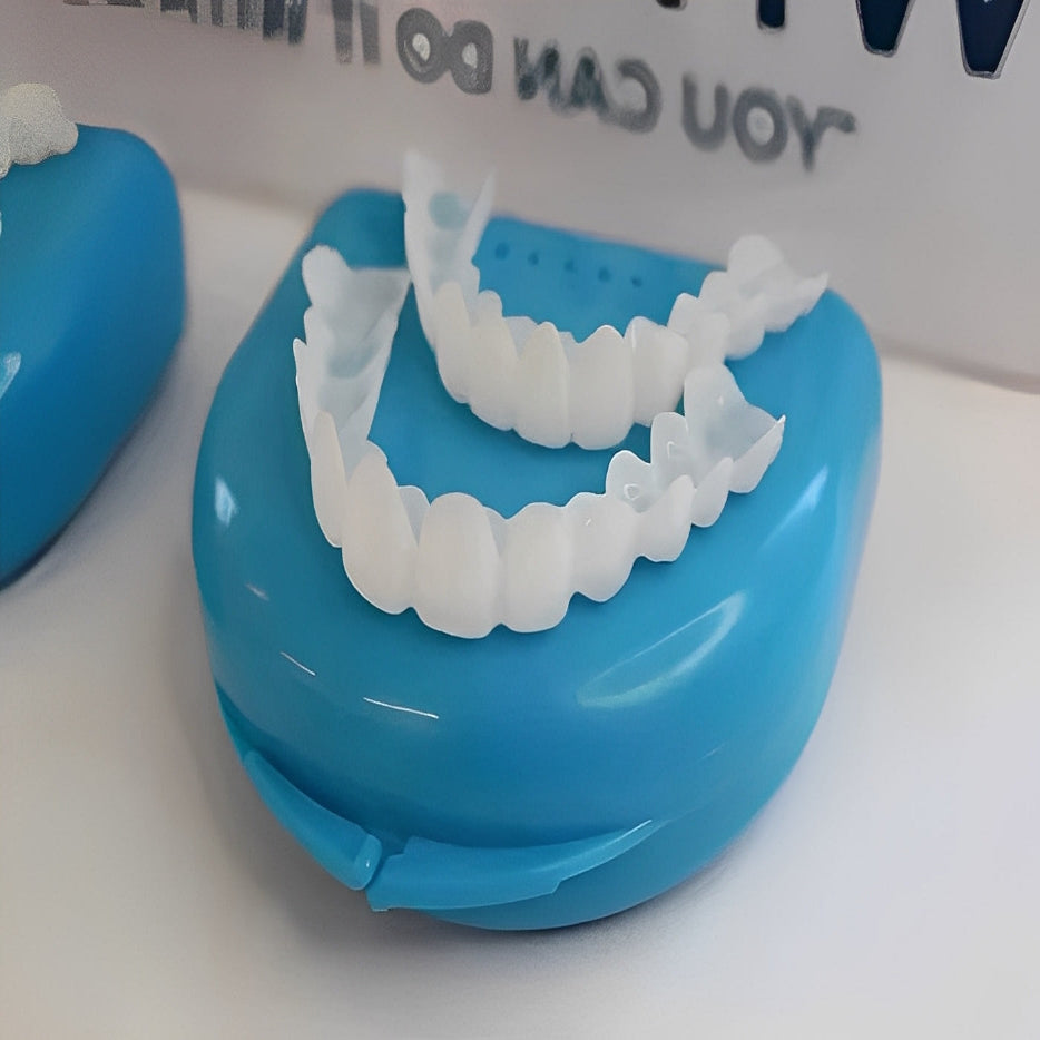 Cosmetic Veneers for Teeth Natural White Finish