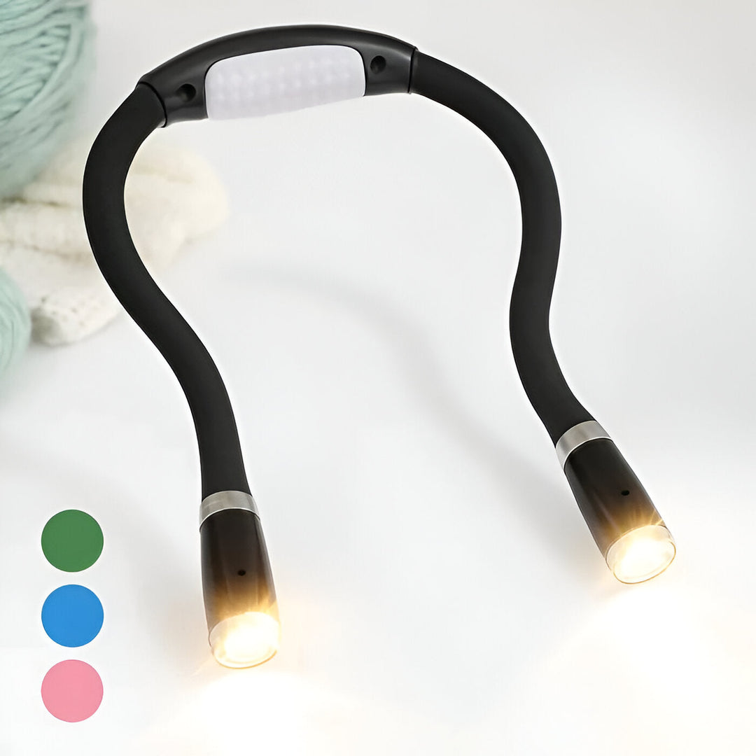 Hands-Free Neck Reading Light Adjustable and Portable